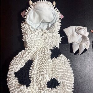 Adorable Cow Costume with Hat